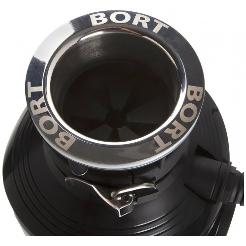 Измельчитель пищевых отходов Bort Alligator Plus (серый/черный) 3