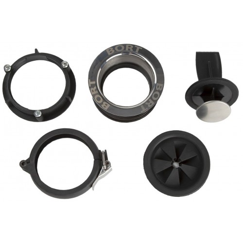 Измельчитель пищевых отходов Bort Alligator Plus (серый/черный) 4