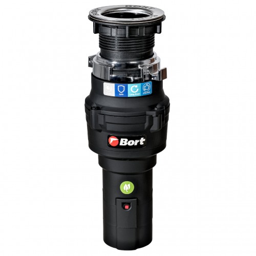 Измельчитель пищевых отходов BORT Caiman (черный) 