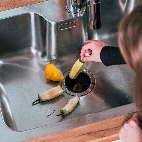 Измельчитель пищевых отходов BORT Caiman (черный) 9