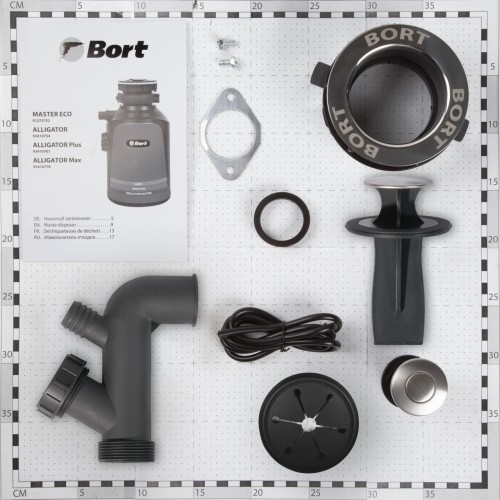 Измельчитель пищевых отходов Bort MASTER ECO (черный) 2