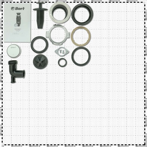Измельчитель пищевых отходов BORT MASTER ECO Control (93417999) (черный) 3