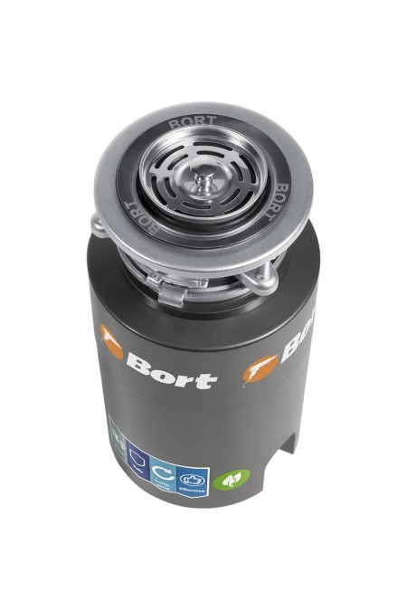 Измельчитель пищевых отходов Bort TITAN 4000 (черный) 2
