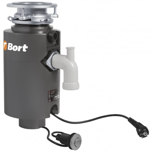 Измельчитель пищевых отходов Bort TITAN 4000 (черный) 6