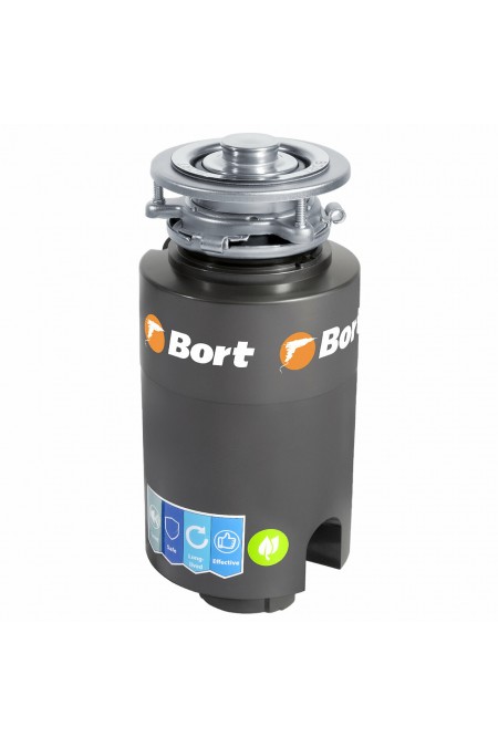 Измельчитель пищевых отходов Bort TITAN 4000 (Control) (черный) 