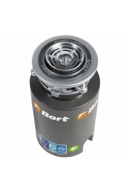Измельчитель пищевых отходов Bort TITAN 4000 (Control) (черный) 2