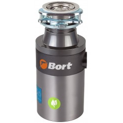 Измельчитель пищевых отходов Bort TITAN 4000 Plus (черный)