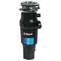 Измельчитель пищевых отходов Bort TITAN 7000 (черный)