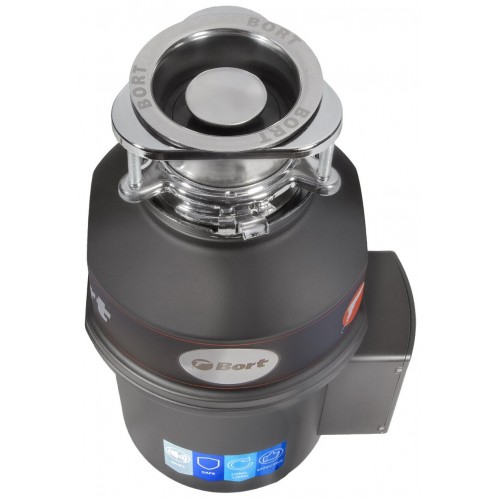 Измельчитель пищевых отходов Bort TITAN 9000 (черный) 8