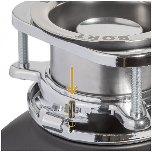 Измельчитель пищевых отходов Bort TITAN Extra (серый) 3