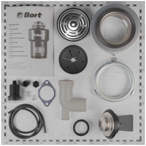 Измельчитель пищевых отходов Bort TITAN MAX POWER (черный) 4