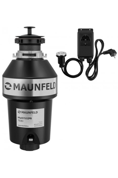 Измельчитель пищевых отходов MAUNFELD MWD7502PB (черный) 