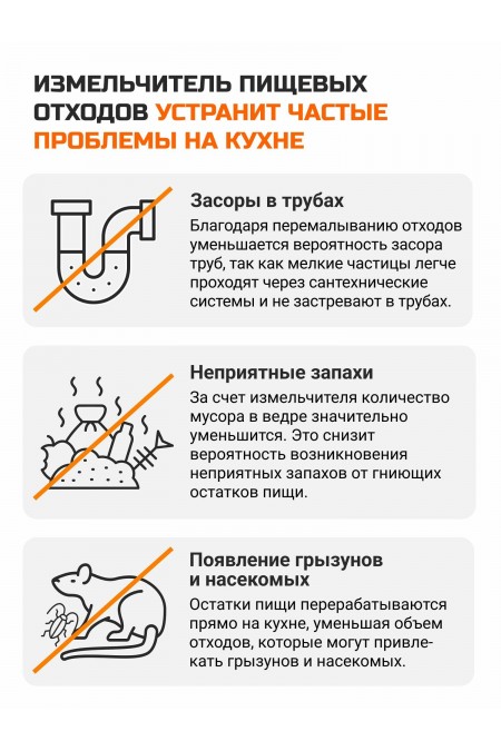 Измельчители пищевых отходов BORT TITAN 6000 (черный) 7