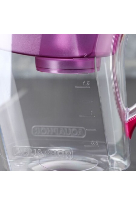 Фильтр кувшин Аквафор Аквамарин 3.8 л (P81А5F) (цикламеновый) 4