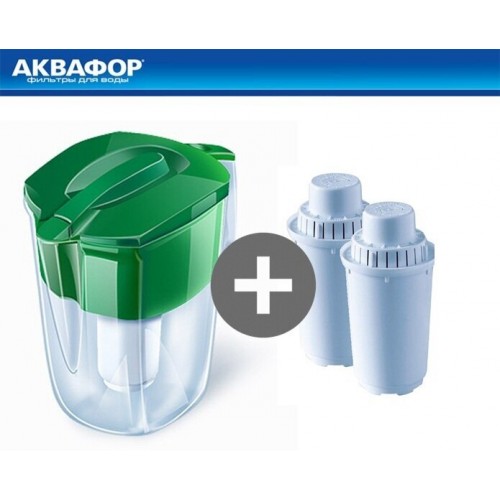 Фильтр кувшин Аквафор Гарри 3.9 л (зеленый) 8