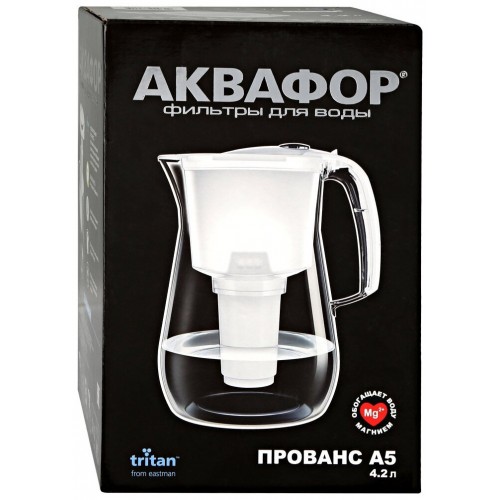 Фильтр кувшин Аквафор Прованс А5 4.2 л (Р140А5FM) (белый) 1