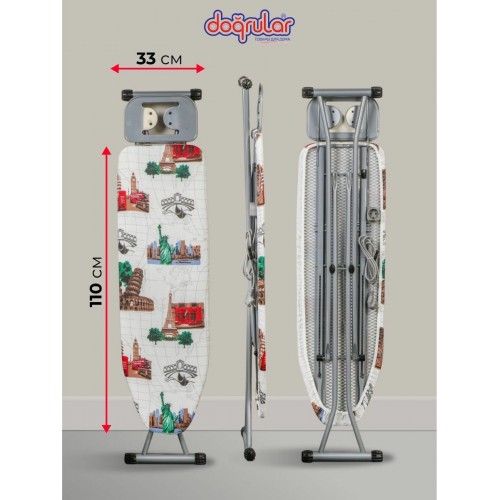 Гладильная доска Dogrular City (серый) 3