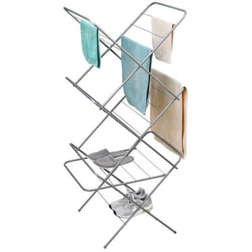 Сушилка для белья напольная violet Оптима 15 м (черный) 1