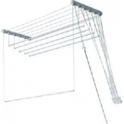 Сушилка для белья настенно-потолочная gimi lift 140 (белый)