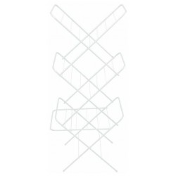 Сушилка для белья напольная violet Оптима 15 м (белый)