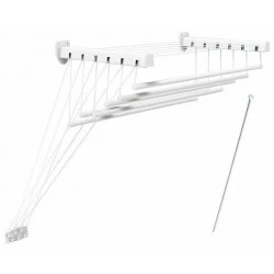 Сушилка для белья настенно-потолочная violet Level 100 (белый)