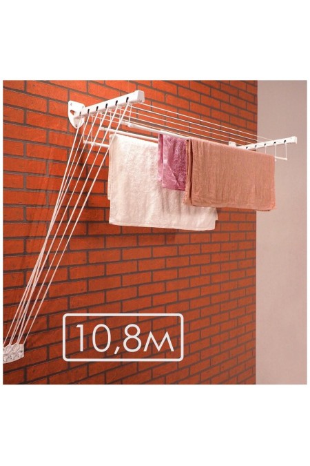 Сушилка для белья настенно-потолочная violet Level 180 (белый) 2