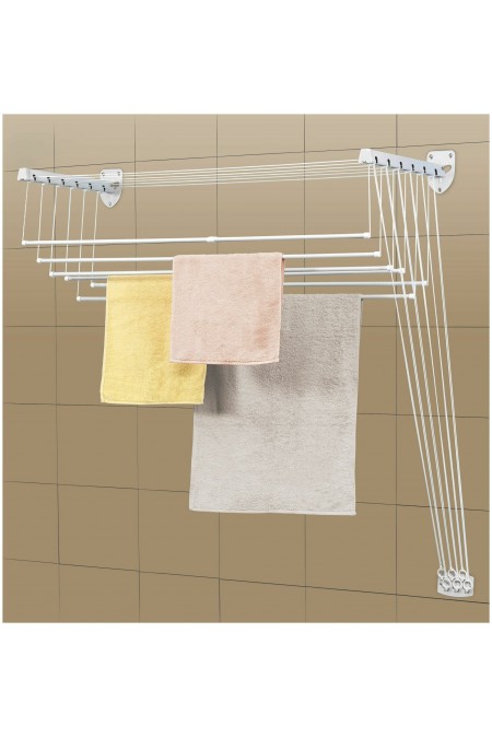 Сушилка для белья настенно-потолочная violet Level 180 (белый) 4