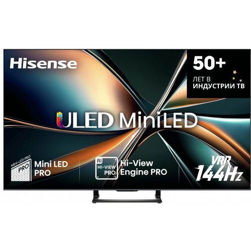 Телевизор Hisense 55U7Q (черный) 