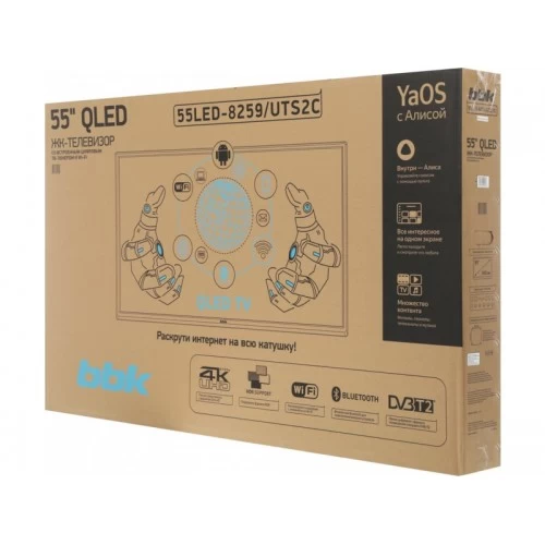 Телевизор BBK 55LED-8259/UTS2C (черный) 9