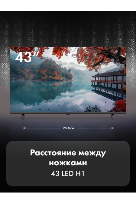 Телевизор Haier 43 LED H1 (черный) 2