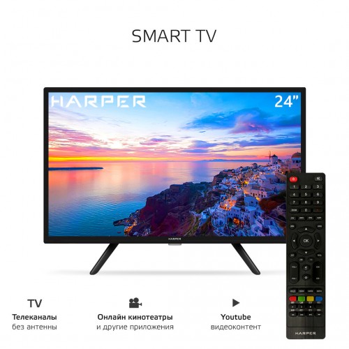 Телевизор HARPER 24R470TS (черный) 1