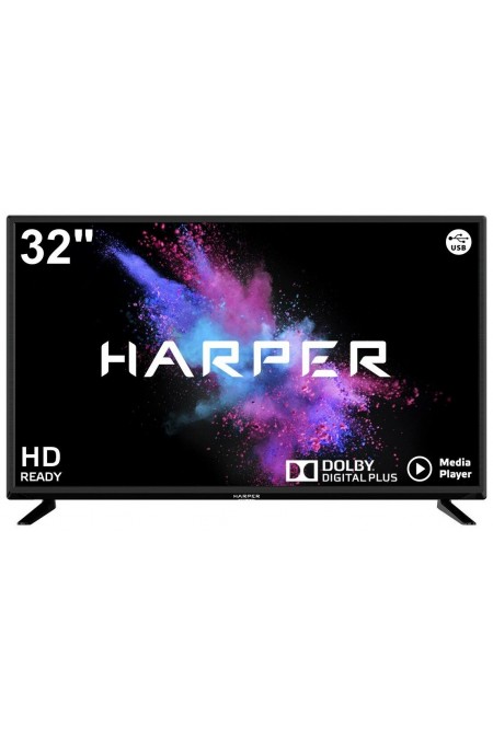 Телевизор HARPER 32R690T (черный) 