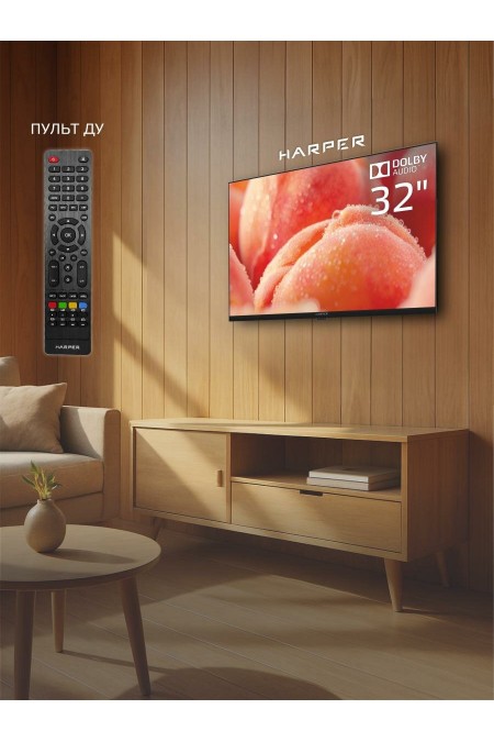 Телевизор HARPER 32R777T (черный) 3