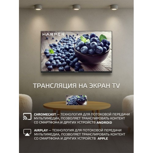 Телевизор HARPER 40F590TS (черный) 4