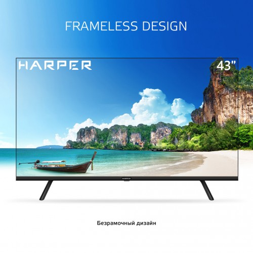 Телевизор HARPER 43F720TS (черный) 2