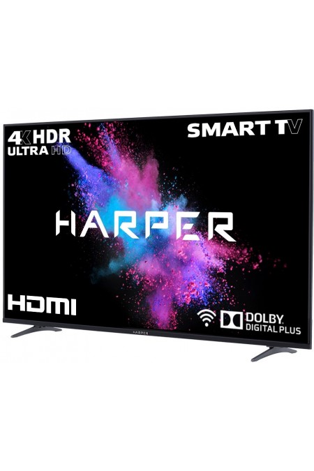 Телевизор HARPER 50U750TS (черный) 