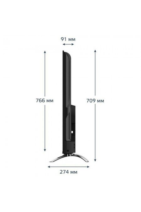 Телевизор HARPER 55Q850TS (черный) 2