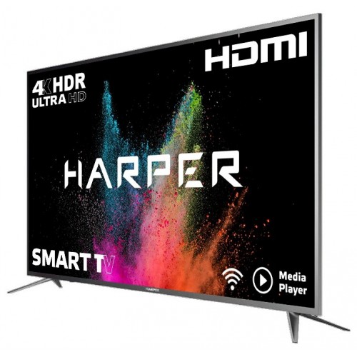 Телевизор HARPER 55U750TS (черный) 