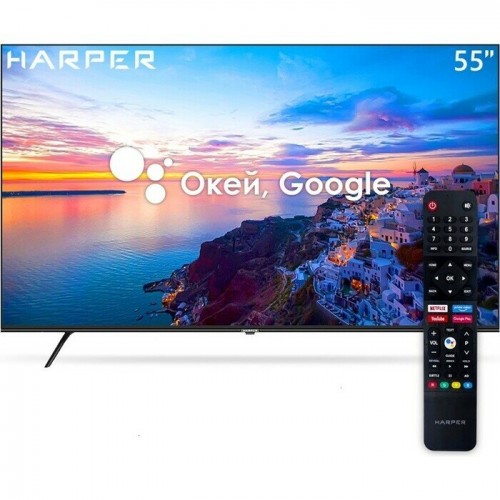 Телевизор HARPER 55U771TS (черный) 9