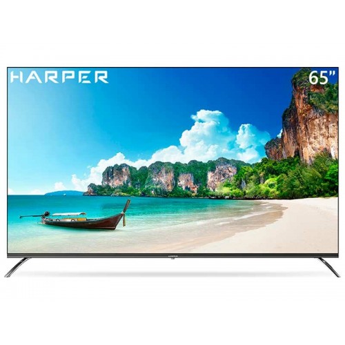 Телевизор HARPER 65Q851TS (черный) 
