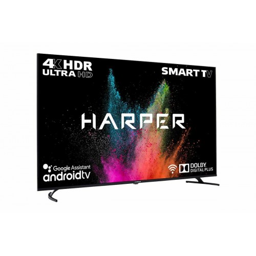 Телевизор HARPER 65U770TS 2020 LED (черный) 6