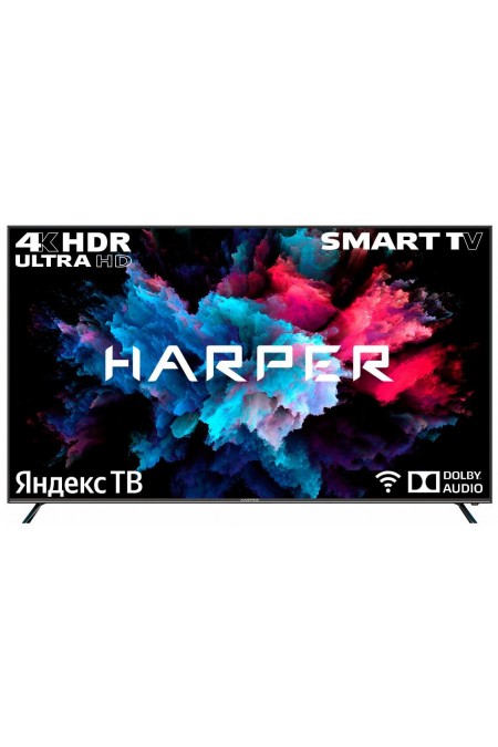 Телевизор HARPER 75U750TS (черный) 