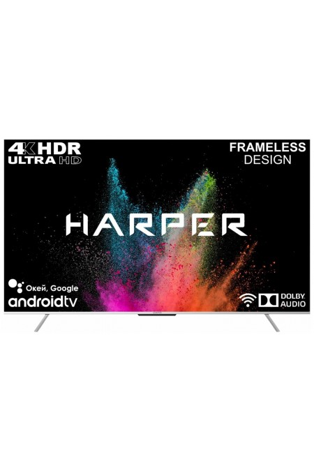Телевизор HARPER 75U770TS (черный) 