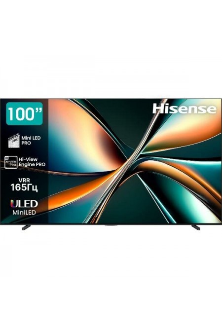 Телевизор Hisense 100U7Q (черный) 