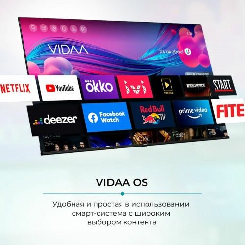 Телевизор Hisense 43A6N (черный) 2