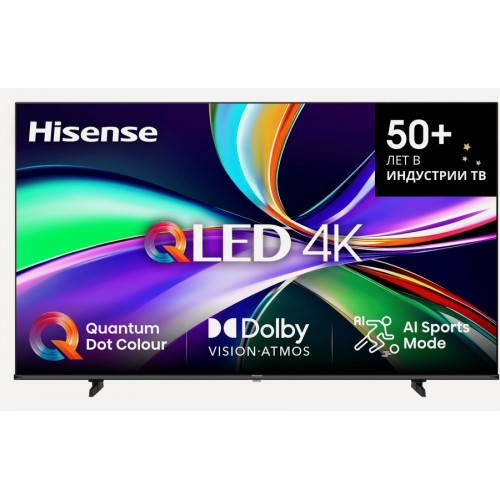 Телевизор Hisense 43E7Q (черный) 