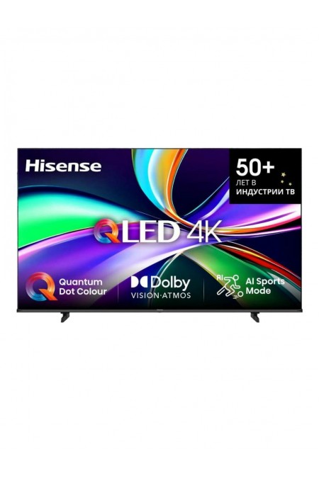 Телевизор Hisense 50E7Q (черный) 