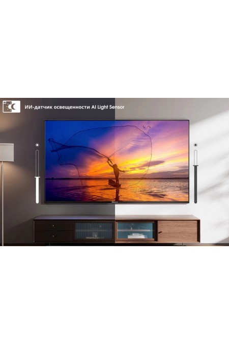 Телевизор Hisense 55E7S (черный) 6