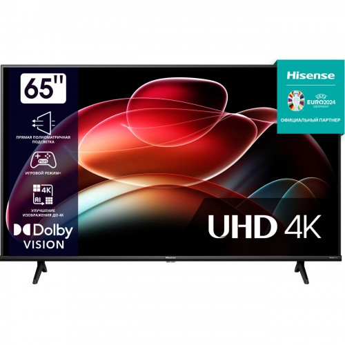 Телевизор Hisense 65A6K (черный) 1