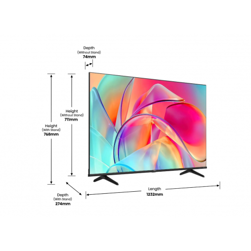 Телевизор Hisense 65E7KQ (черный) 8
